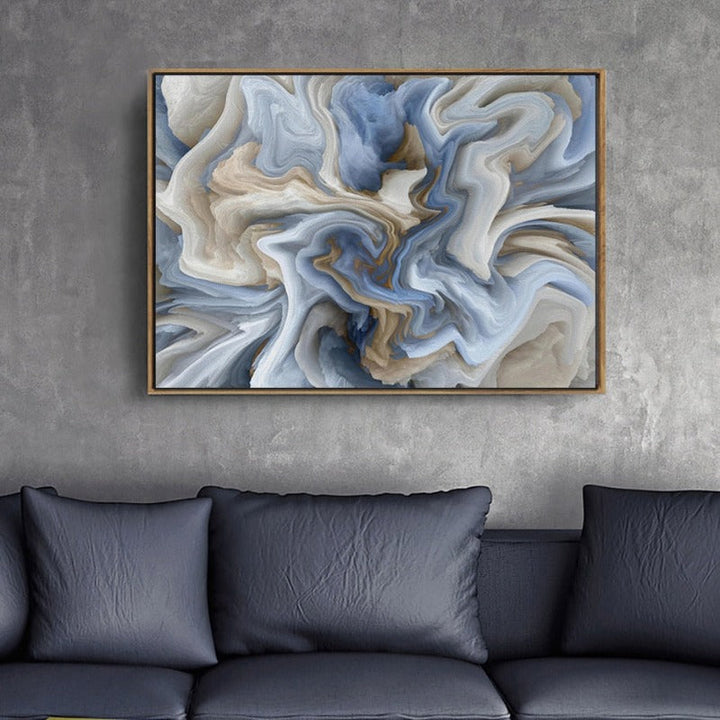 Marble Textured - Canvas Wall Art Painting | Bowlift