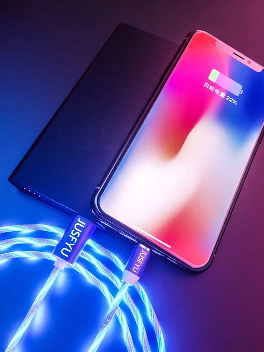 Bryte - LED Mobile Phone Charging Cable | Bowlift