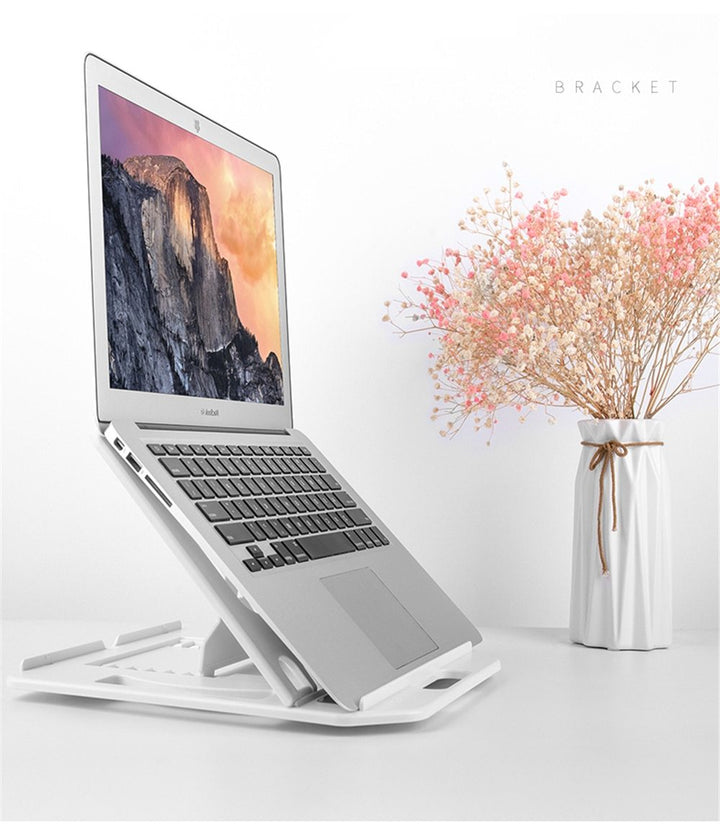RestIt - Height Adjustable Laptop Stand with Fan | Bowlift