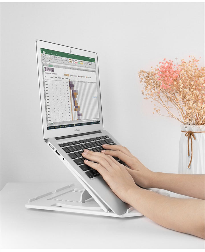 RestIt - Height Adjustable Laptop Stand with Fan | Bowlift