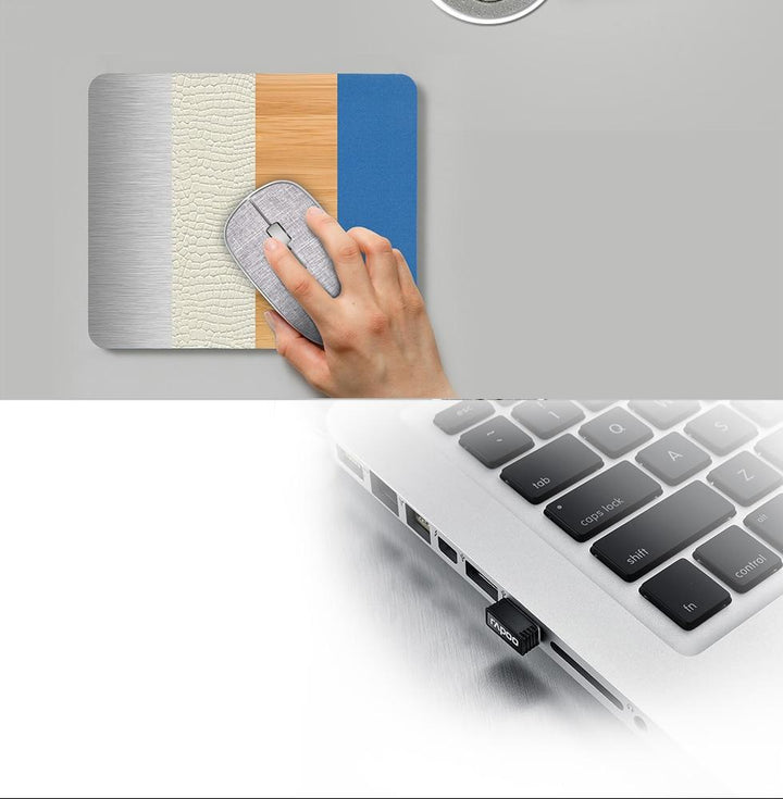 Pax - Wireless Ergonomic Fabric Covered Mouse | Bowlift