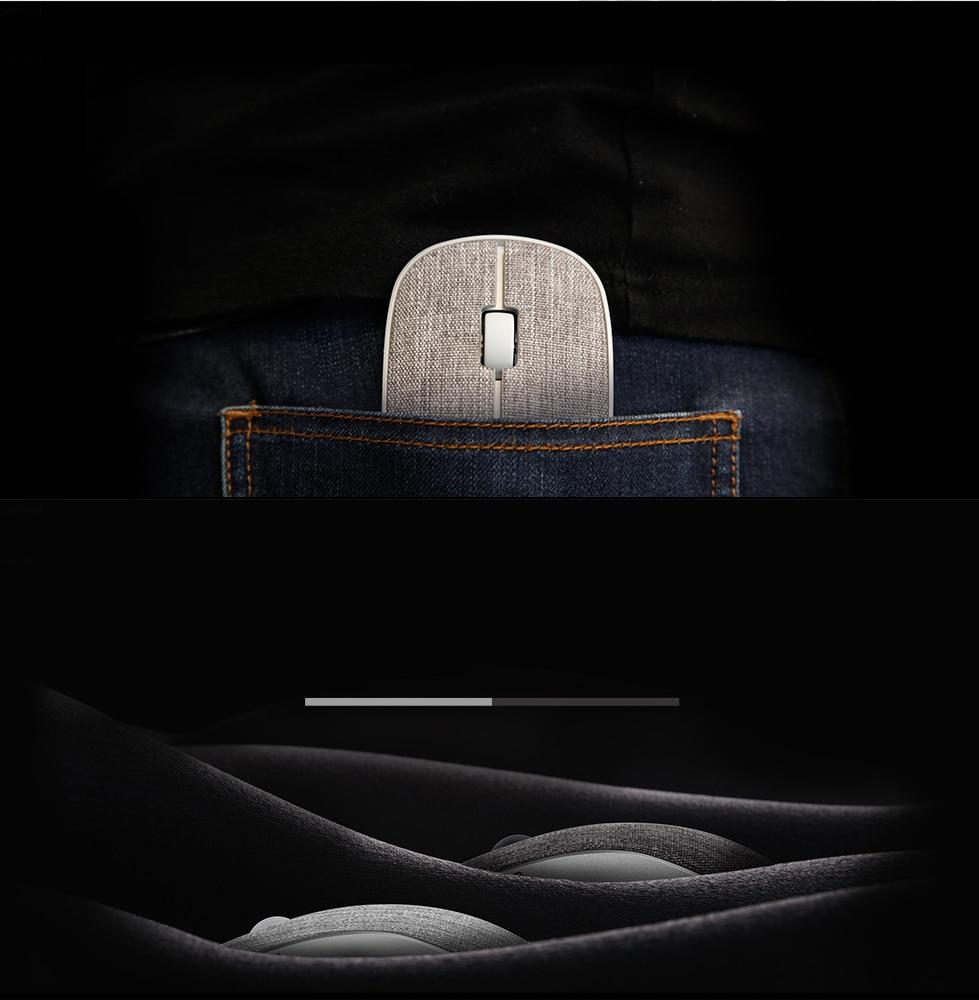 Pax - Wireless Ergonomic Fabric Covered Mouse | Bowlift