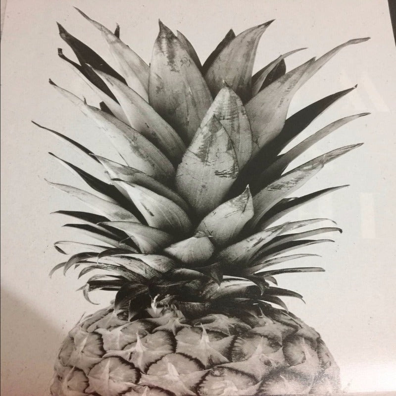 Pineapple Be Brave & Kind Classic Quotes - Canvas Wall Art Painting | Bowlift