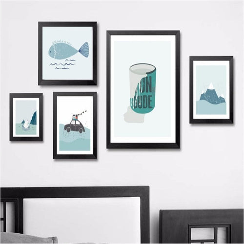 Nursery Wall Art - Canvas Wall Art Painting | Bowlift