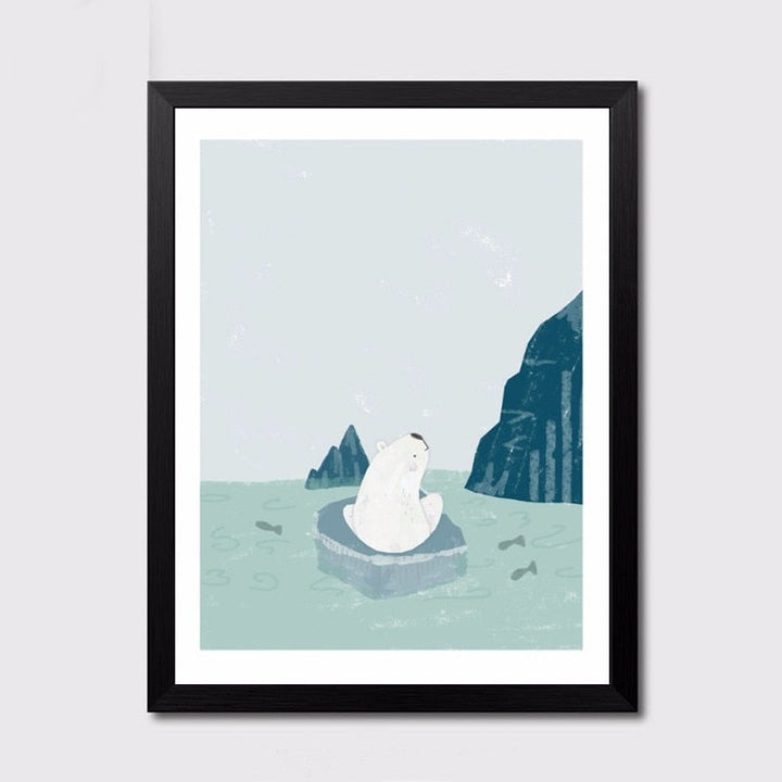 Nursery Wall Art - Canvas Wall Art Painting | Bowlift