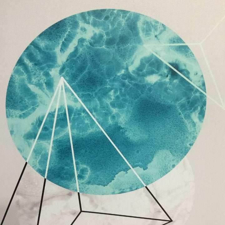 Geometric Nordic - Canvas Wall Art Painting | Bowlift