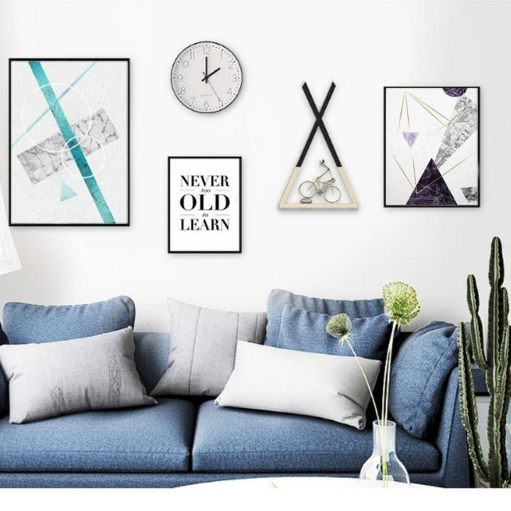 Nordic Abstract Wild And Free Arrow - Canvas Wall Art Painting | Bowlift