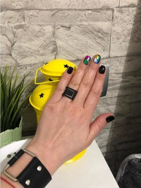 Primrose - Chunky Square Ring | Bowlift