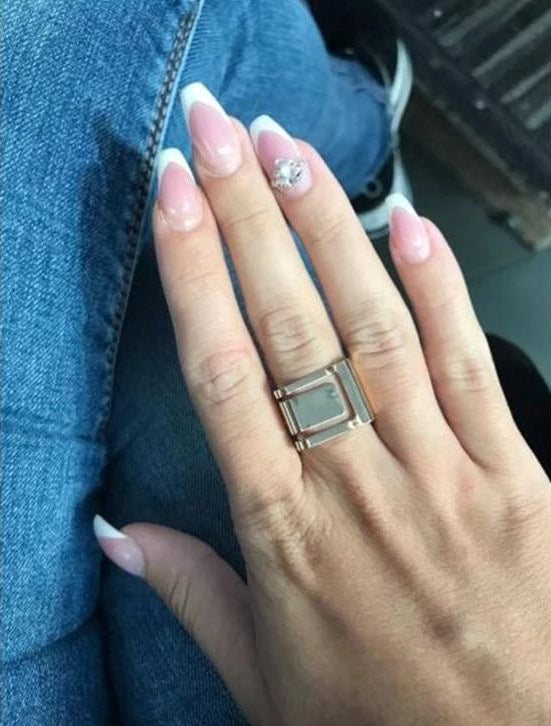 Primrose - Chunky Square Ring | Bowlift