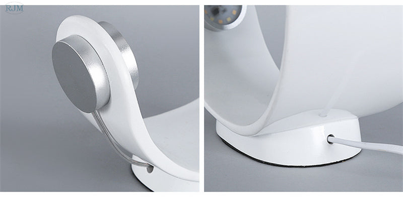 BowLift | Modern Nordic Curl Table LED Lamp