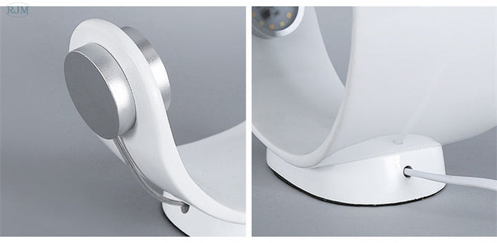 BowLift | Modern Nordic Curl Table LED Lamp
