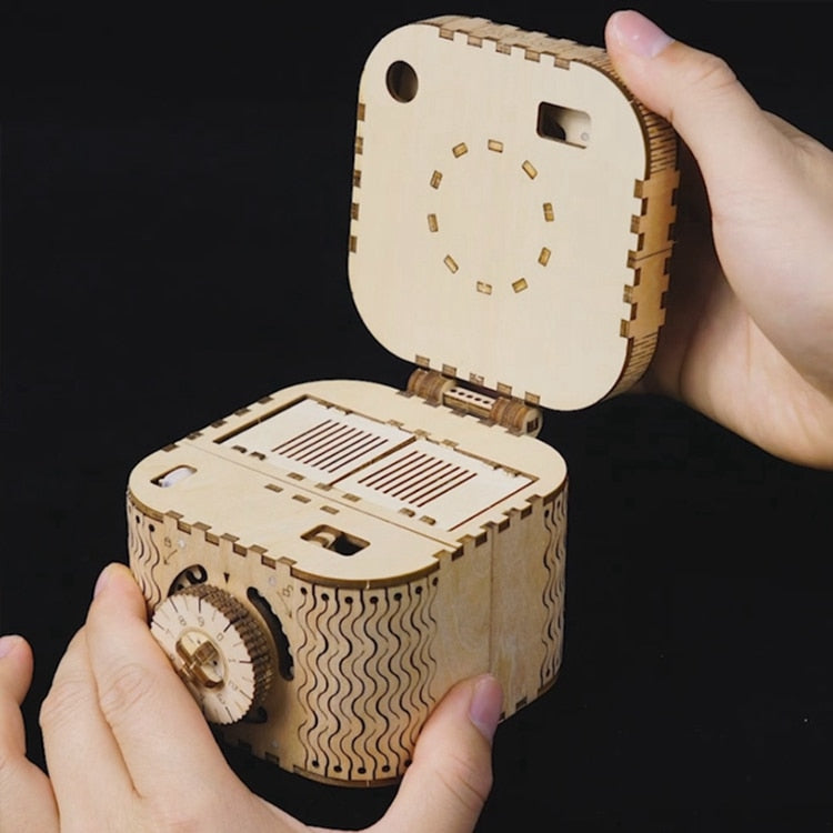 BowLift | 3D Wooden Puzzle Jewelry Storage Box