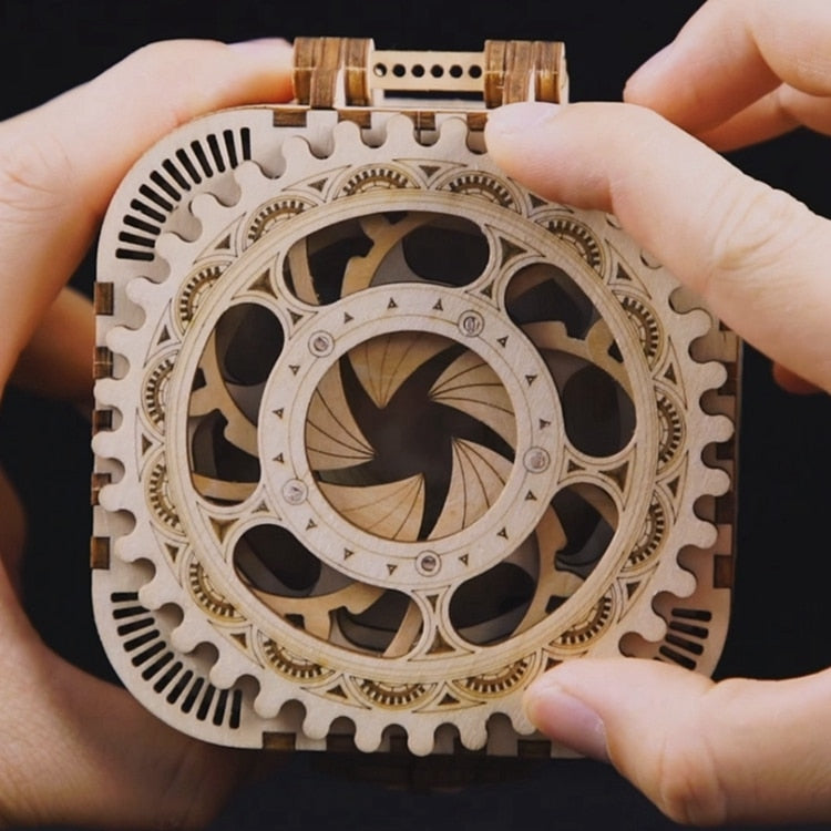 BowLift | 3D Wooden Puzzle Jewelry Storage Box