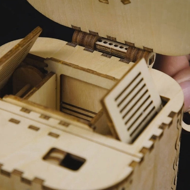 BowLift | 3D Wooden Puzzle Jewelry Storage Box