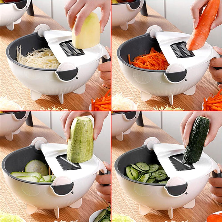 Rock-a-Salad - Multi-Function Balanced Colander | Bowlift