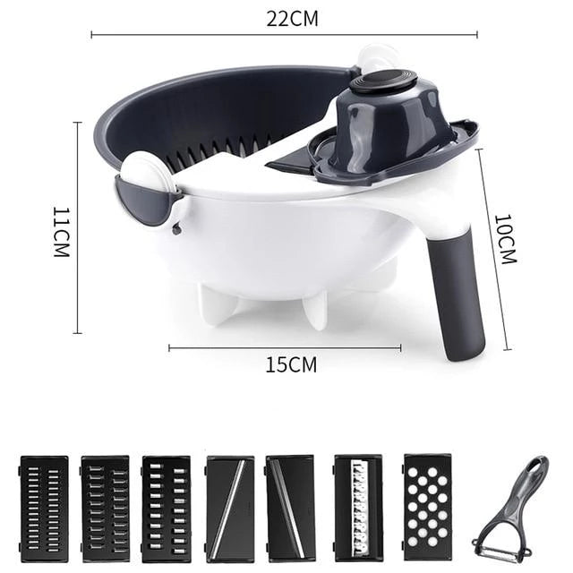 Rock-a-Salad - Multi-Function Balanced Colander | Bowlift
