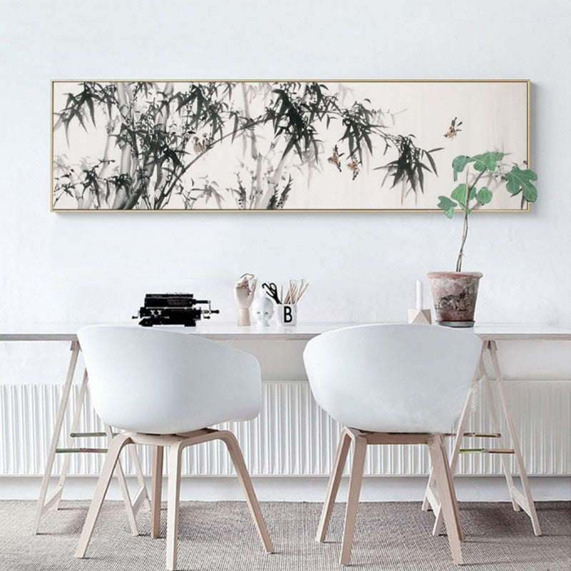 Chirping Birds-Canvas Wall Art Painting | Bowlift