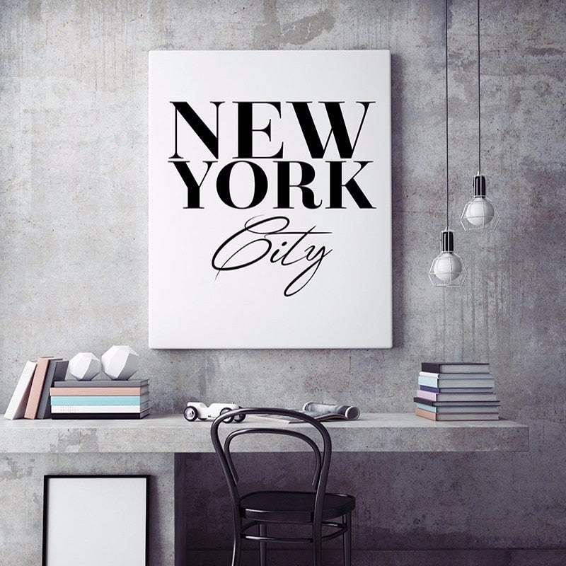 New York City - Canvas Wall Art Painting | Bowlift