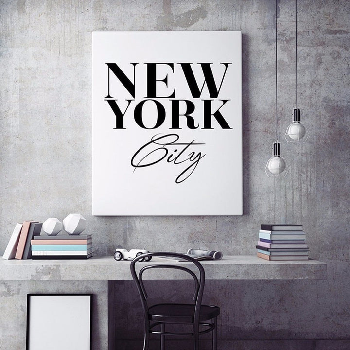 New York City - Canvas Wall Art Painting | Bowlift