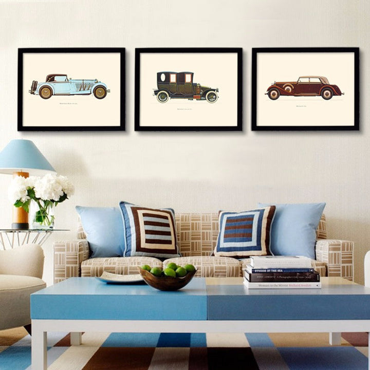 Travel In Style - Canvas Wall Art Painting | Bowlift
