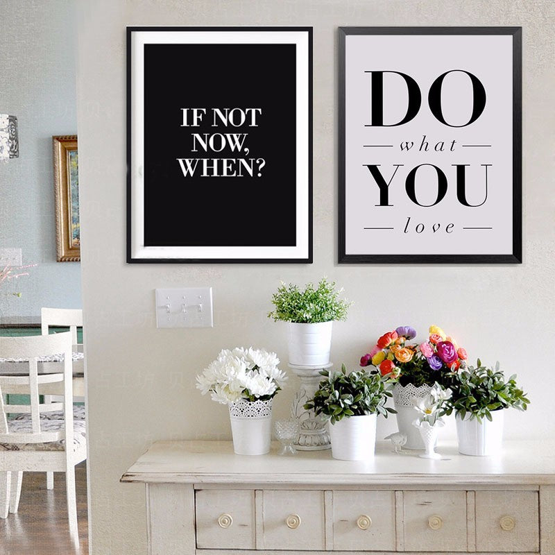 Do It Now - Canvas Wall Art Painting | Bowlift