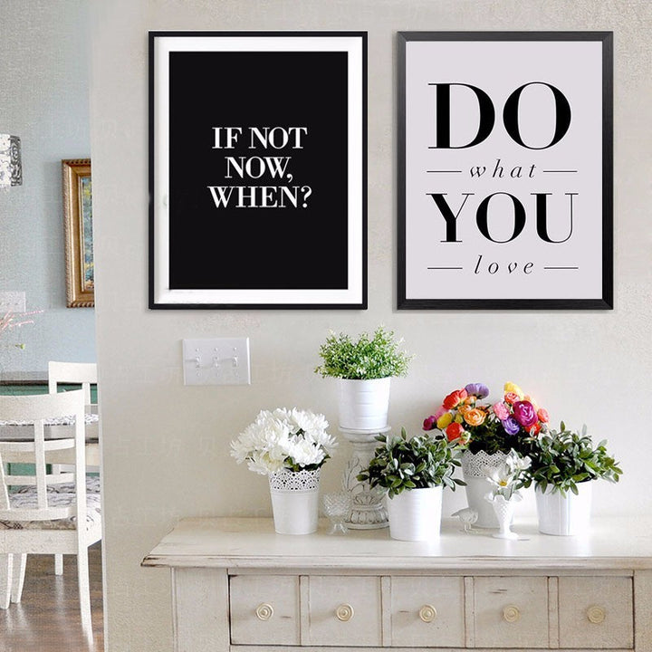 Do It Now - Canvas Wall Art Painting | Bowlift