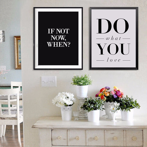 Do It Now - Canvas Wall Art Painting | Bowlift
