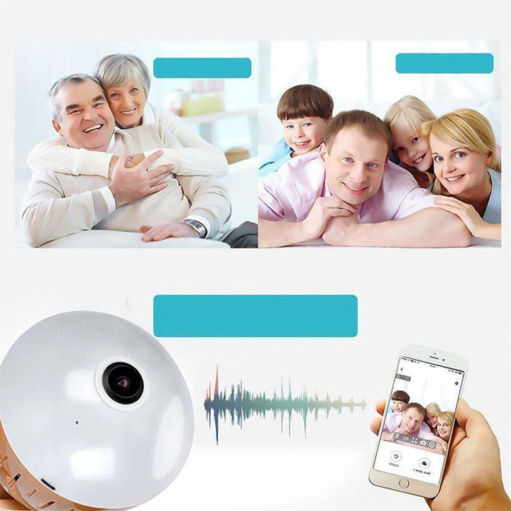 HD 360° Security Camera Light Bulb | Bowlift