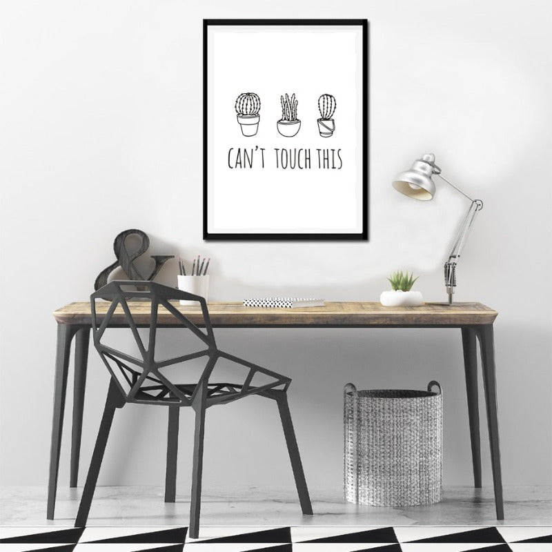 Can't Touch This - Canvas Wall Art Painting | Bowlift