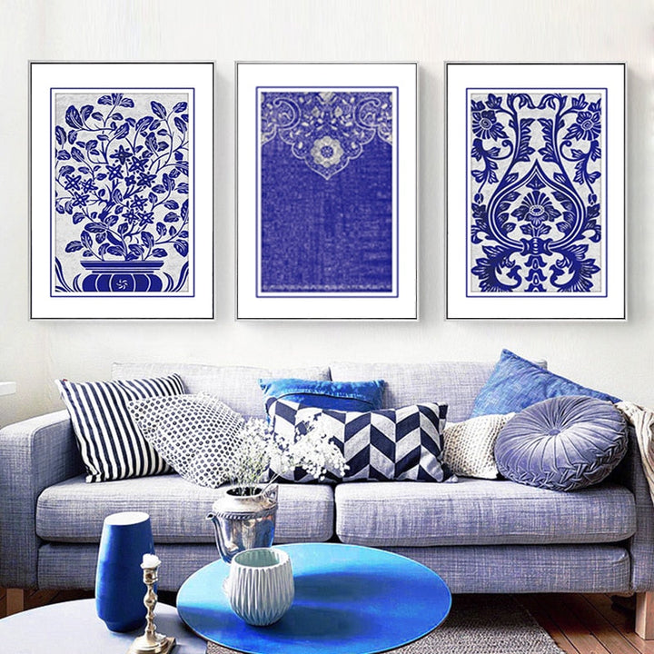 Flower On Vase - Canvas Wall Art Painting | Bowlift