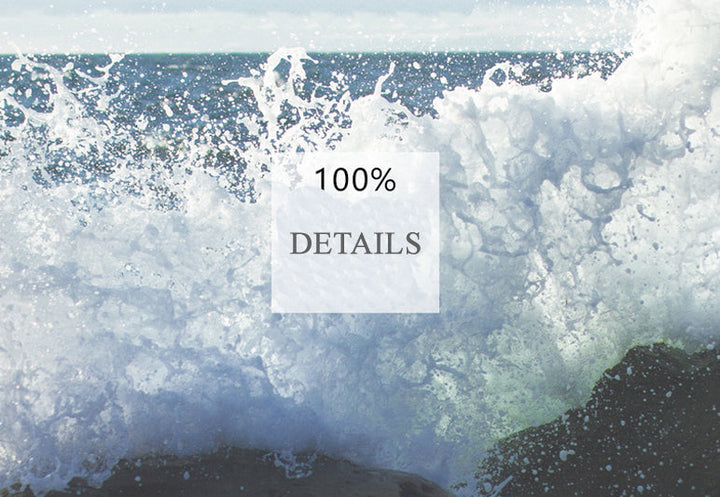 Sea Spray Landscape Nordic - Canvas Wall Art Painting | Bowlift
