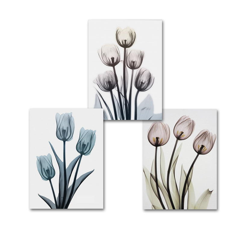 Modern Europe Tulip - Canvas Wall Art Painting | Bowlift