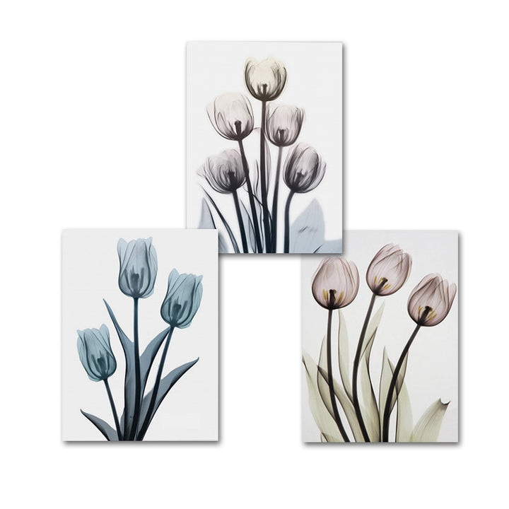 Modern Europe Tulip - Canvas Wall Art Painting | Bowlift