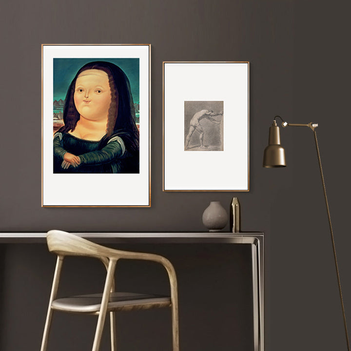 Vintage Europe Renaissance Figure - Canvas Wall Art Painting | Bowlift