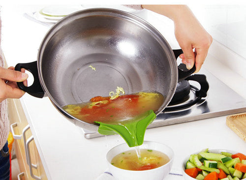 Pots and Pans Leak-proof Kitchen Funnel | Bowlift