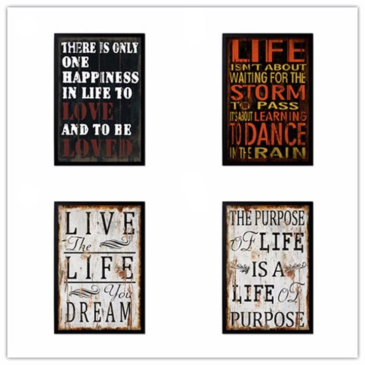 Vintage Europe Posters Love - Canvas Wall Art Painting | Bowlift
