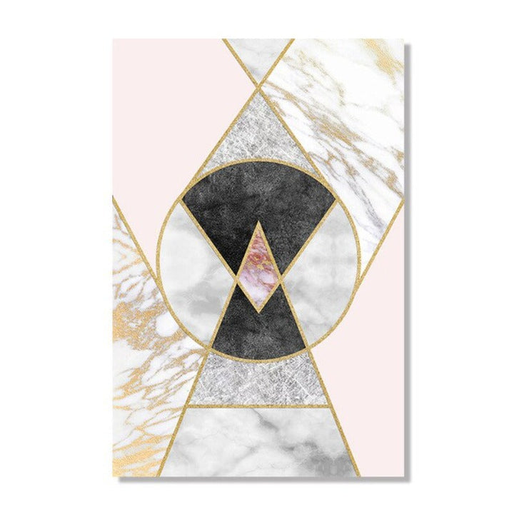 POP Pink Marble - Canvas Wall Art Painting | Bowlift
