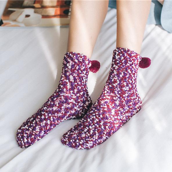 PomPom - Speckled Cupcake Socks | Bowlift