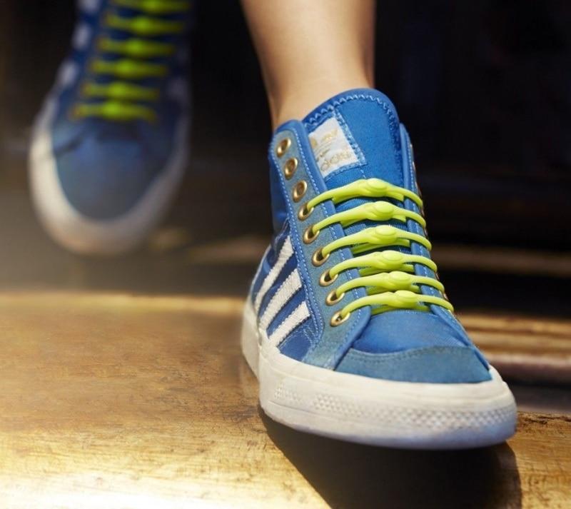 NoTie - 12 Silicone Elastic No Tie Shoe Laces | Bowlift