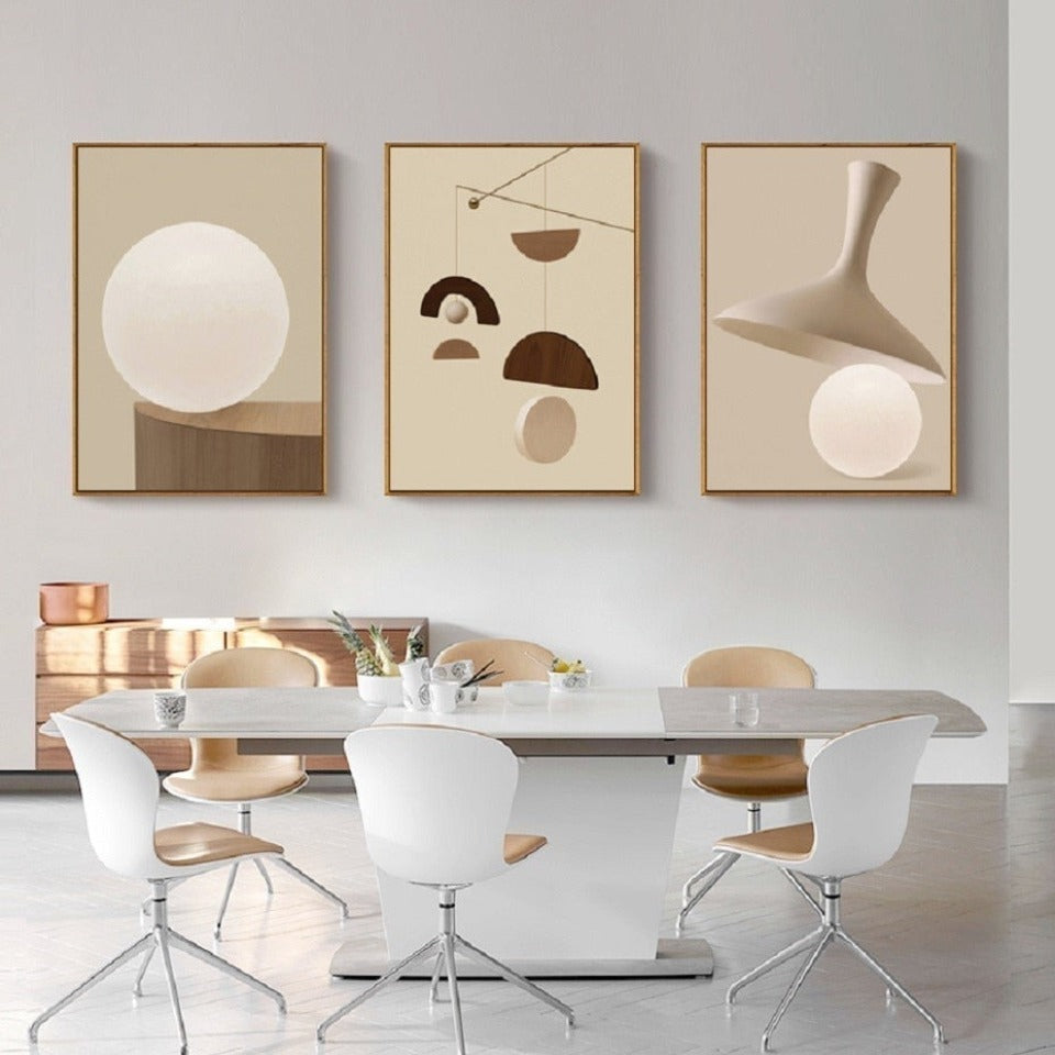 Scandinavia Mood - Canvas Wall Art Painting | Bowlift
