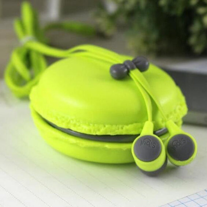 Macaron Earphones - with Case | Bowlift