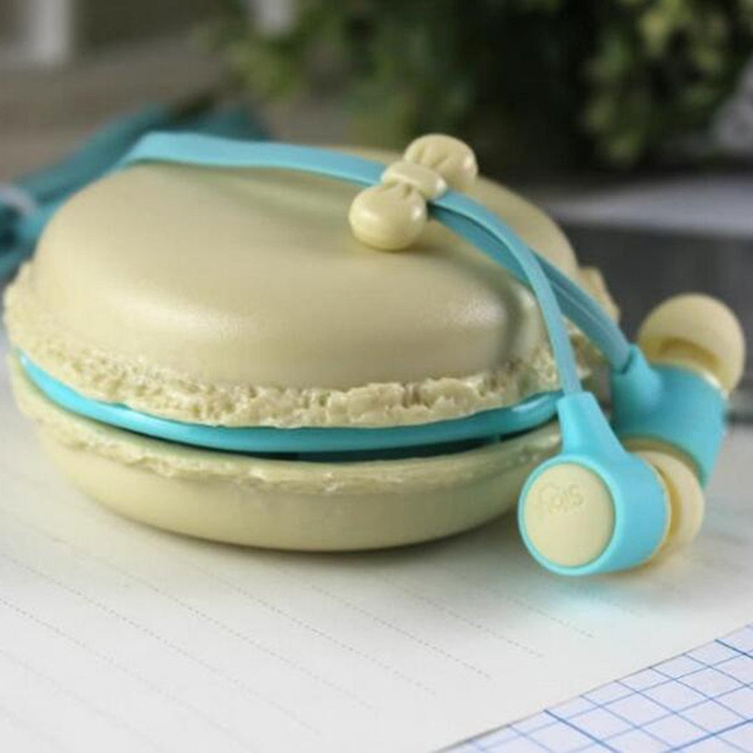 Macaron Earphones - with Case | Bowlift