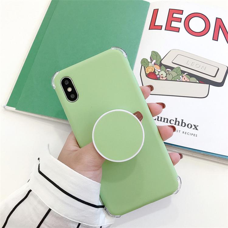 Candee - Matte Silicone iPhone Cover with Ring | Bowlift