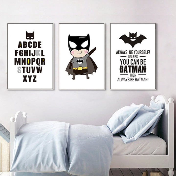 Classic Cartoon-Canvas Wall Art Painting | Bowlift