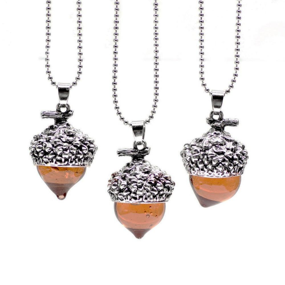 Glass Acorn Necklace | Bowlift