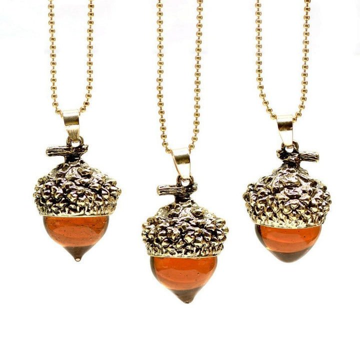 Glass Acorn Necklace | Bowlift