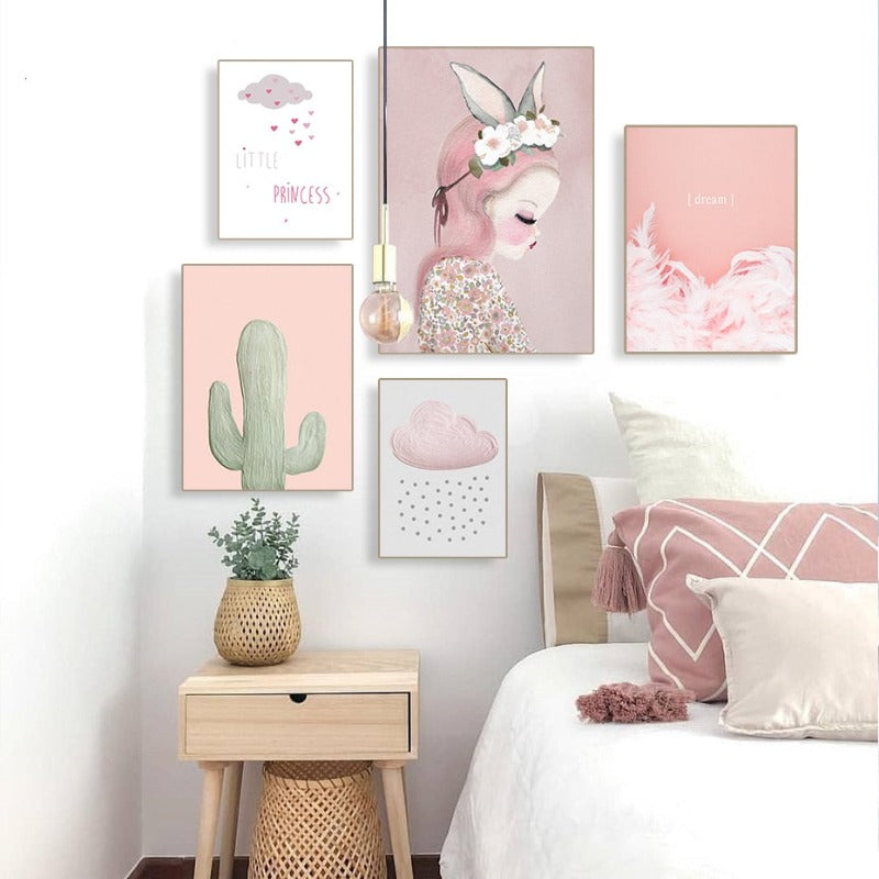Little Princess - Canvas Wall Art Painting | Bowlift