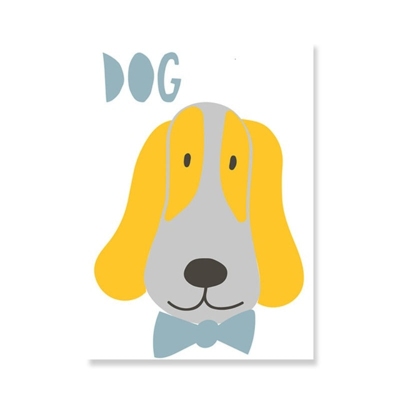 Friendly Faces - Canvas Wall Art Painting | Bowlift