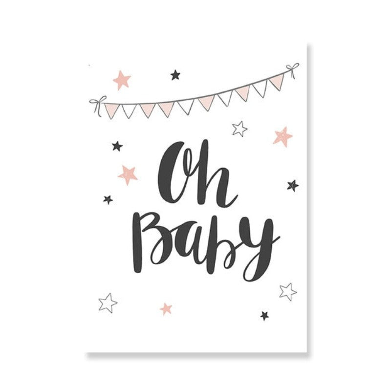 Hello Little One - Canvas Wall Art Painting | Bowlift