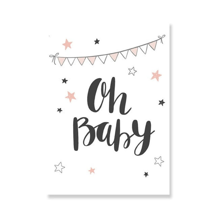 Hello Little One - Canvas Wall Art Painting | Bowlift